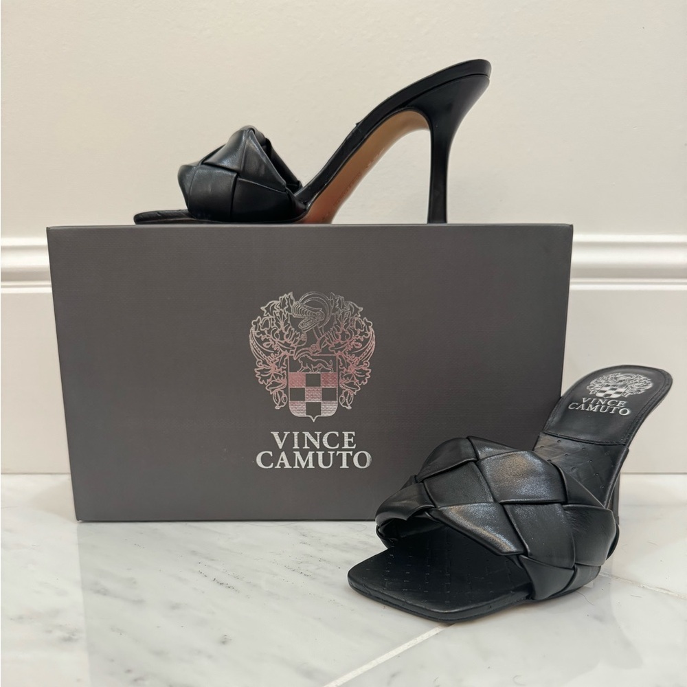 Vince Camuto Braided Strap Heel